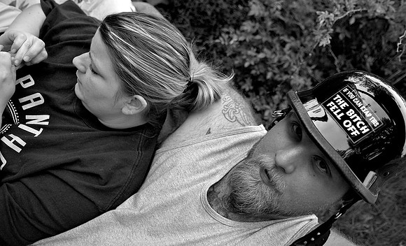 Dottie & Davey Helmet Portrait