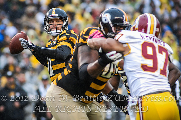 NFL 2012 - Steelers beat Redskins 27-12