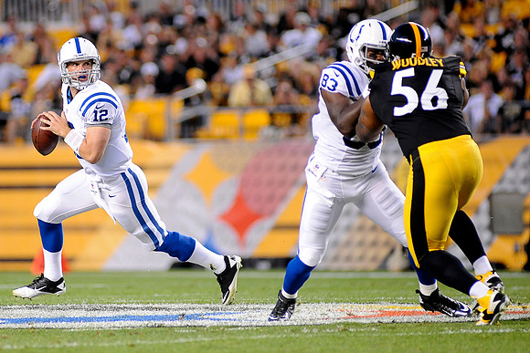 NFL 2012 - Indianapolis Colts loose to the  Pittsburgh Steelers 26-24