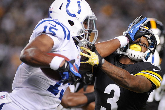 NFL 2012 - Indianapolis Colts loose to the  Pittsburgh Steelers 26-24