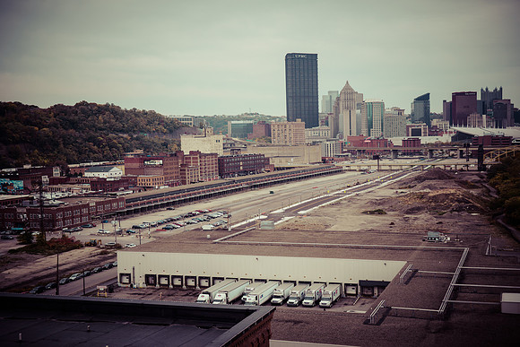 Strip District Ariel View