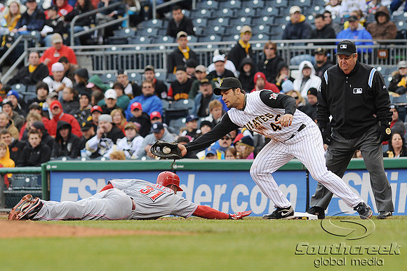 MLB: Reds at Pirates