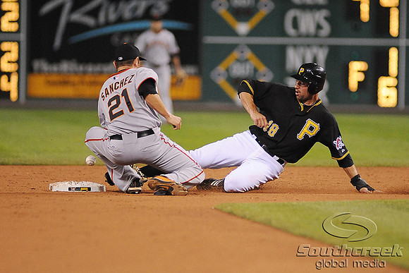 MLB: Giants at Pirates