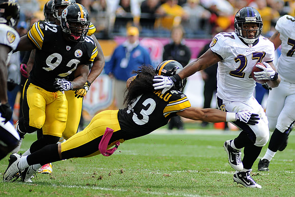 NFL 2010: Oct 3 - Baltimore Ravens at Pittsburgh Steelers