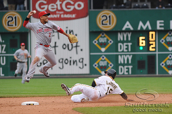 MLB: Reds at Pirates